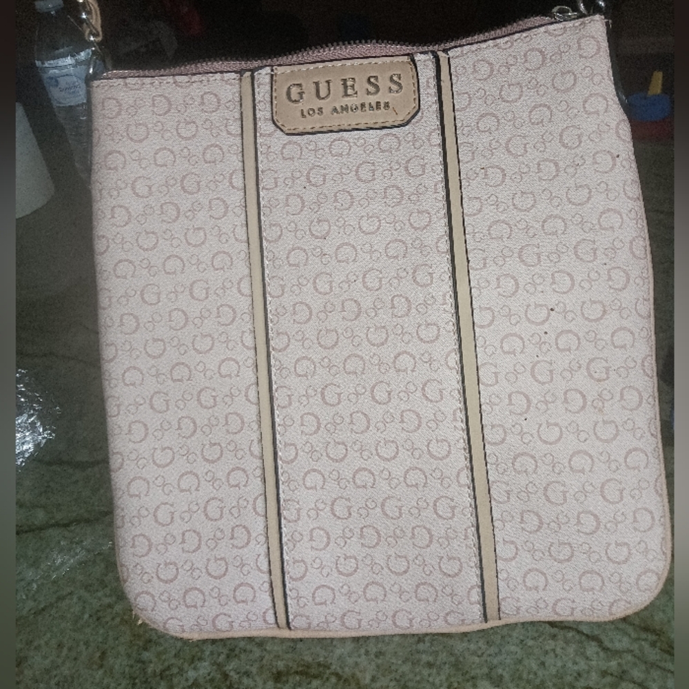 GUESS Brown/Pinkish Shoulder Bag